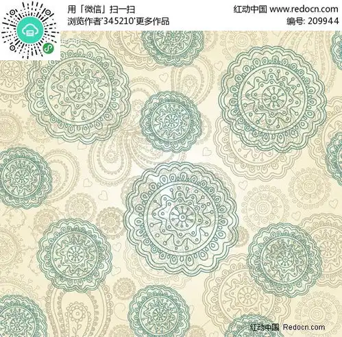 古典矢量图案eps素材免费下载编号209944红动网