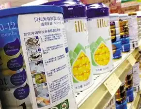 进口洋奶粉中文标签禁入境额外加贴