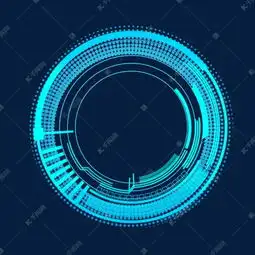 蓝色圆形图案科技元素素材图片免费下载高清psd千库网图片编号10488652