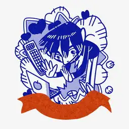 淘宝双十一网购国潮牌复古蓝白png图片素材其他格式下载动漫人物大全