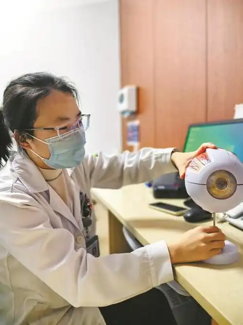 惊筋膜枪按摩双眼一个月后视力表第一排也看不见了