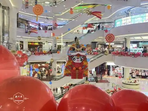 年味十足醒狮老虎助阵新春