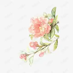 唯美中国古风水彩插画素材图片免费下载高清装饰图案png千库网图片编号3576845