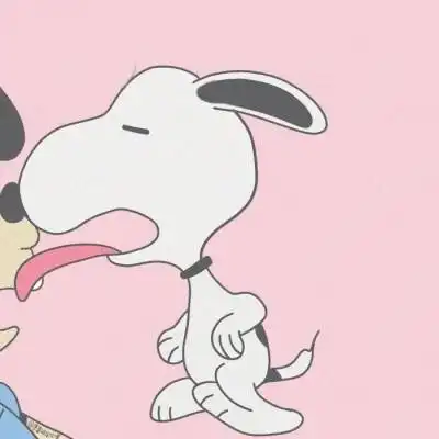 白底简约手绘cp头像可爱搞笑简笔画情侣头像一对