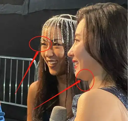 陈小纭晒照只p自己张柏芝显老吉克隽逸黑丑,只有她一人独美