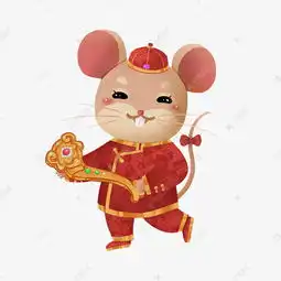 2020鼠年子鼠如意素材图片免费下载千库网