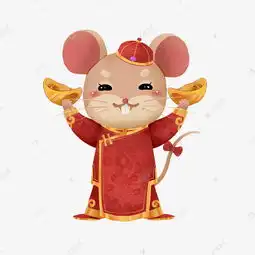 标题鼠年元宝子鼠素材图片免费下载千库网
