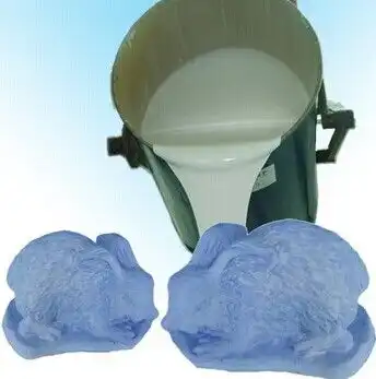 高品质半透明模具硅胶,常温硫化的缩合型硅胶,厂家直销高清图片高清大图
