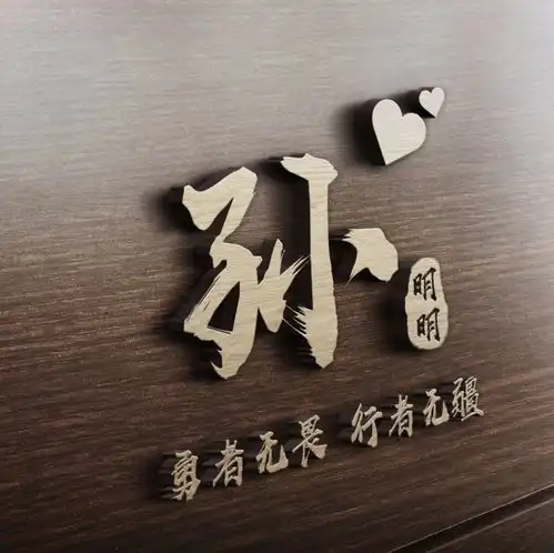 微信头像百家姓头像,留下你的姓名,原创专属签名设计头像壁纸
