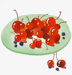 日常水果樱桃蓝莓插画图片素材其他格式下载动漫人物大全