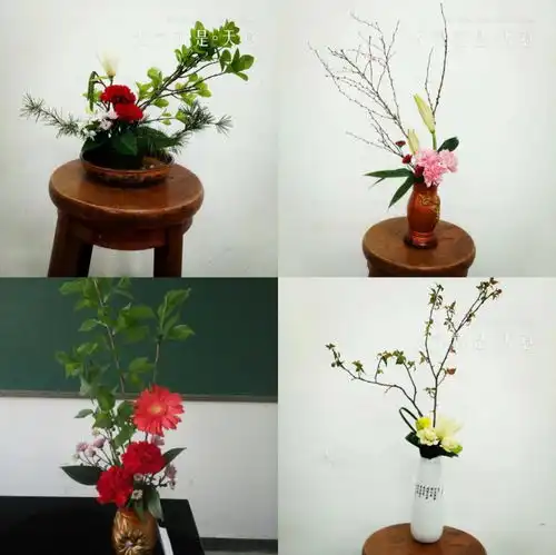 复归自然本心感悟生活美学生物工程学院拾光花艺协会举办首届中式插花比赛