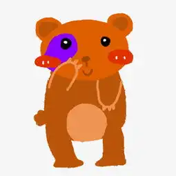 卡通动物黄色小狗插画图片素材其他格式下载动漫人物大全