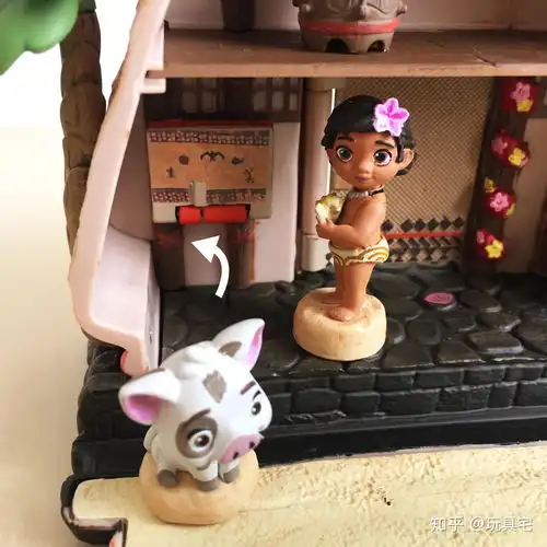 玩具测评丨disney迪士尼海洋奇缘公主小屋