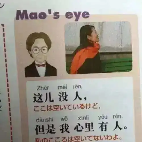感受一波老外的中文教材,相当社会
