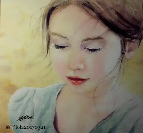 水彩插画五官的处理手法有哪些