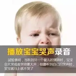 最全婴儿哭声详解不用一分钱就能买到的止哭神器