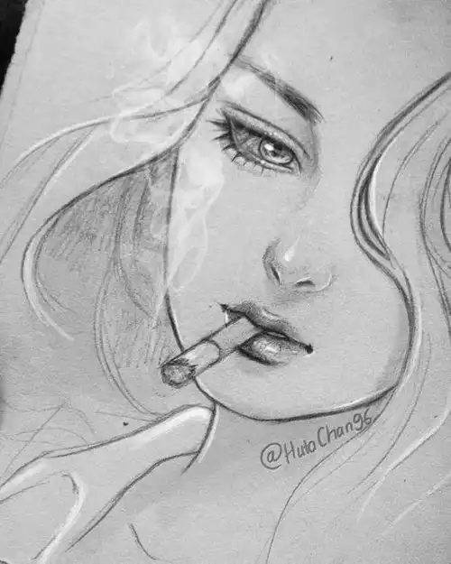 手绘小姐姐教你用铅笔画小姐姐