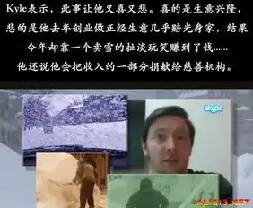 美国暴雪积雪数尺男子恶搞卖大雪结果生意兴隆