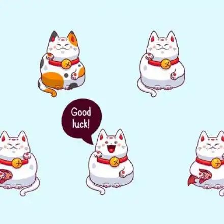 2018年最旺头像图片大全狗年招财猫最好看头像分享