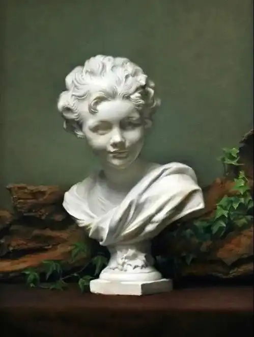 精彩巴黎美术学院学生素描石膏像和油画作品