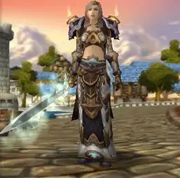 wow人类女战士幻化