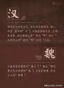 中国18个朝代名称来历