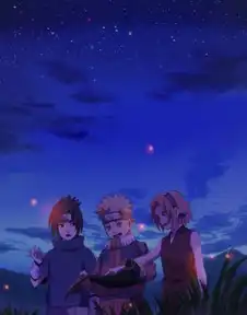 火影忍者宁静的夜空