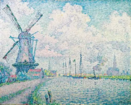 点彩和水彩画paulsignac.保罗西涅克