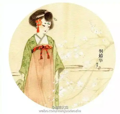 翩若轻鸿,提笔成仙,这些古风插画美到令人心醉