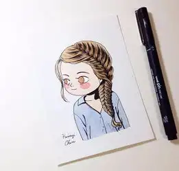 超适合初学者甜美的插画,捕获你的芳心
