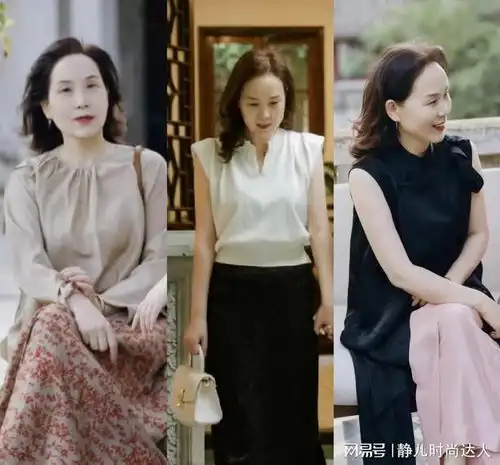 这些才是适合50岁妈妈的穿搭大方舒适得体,一点都不显老