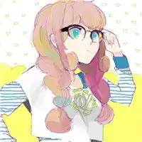 戴眼镜的软妹子日系眼镜娘头像