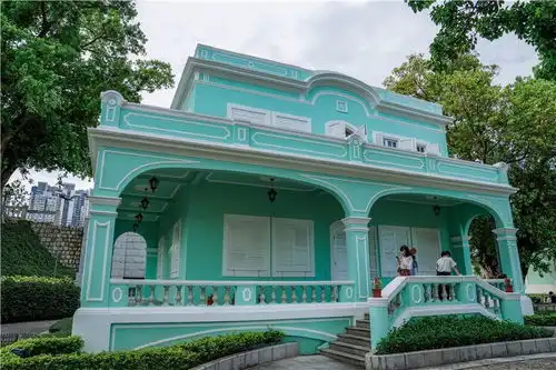 藏在澳门角落的小清新,这个薄荷绿房子,竟是百年历史建筑