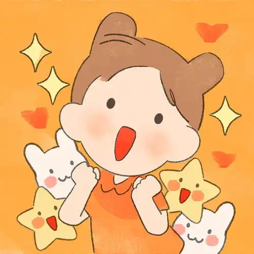 一组可爱小清新少女头像