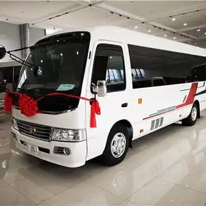 丰田考斯特白色车10座白金版4.0报价