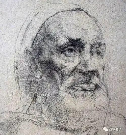 这才是大师素描,列宾美院优秀作品
