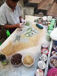 缅甸人的槟榔吃法