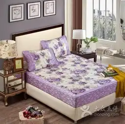 莱蒙娜功能家纺伊甸花园冰丝凉席图片