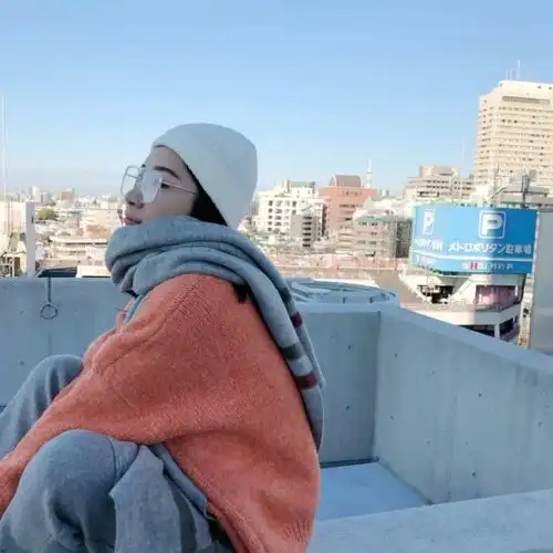 冬天no.1搭配,一条围巾就是超模范儿