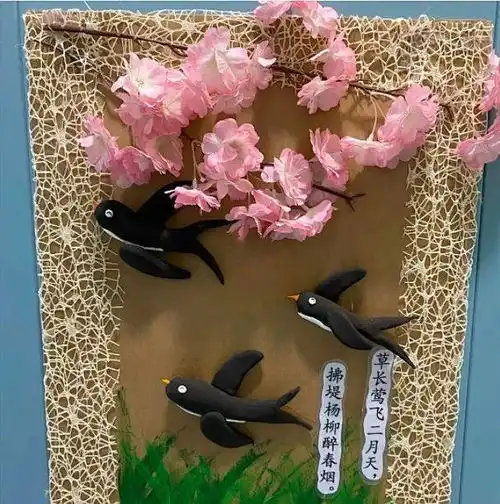 与幼儿奔赴一场浪漫之旅春日环创指南