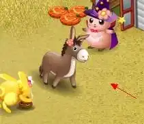 qq牧场里的毛驴图片