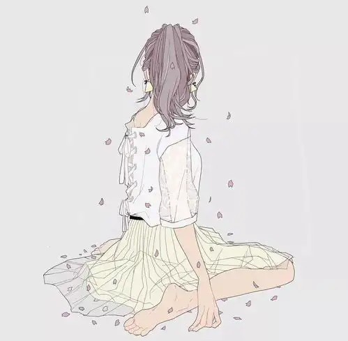 日系插画也有如此细腻唯美的画风,来自日本插画师笔下的作品