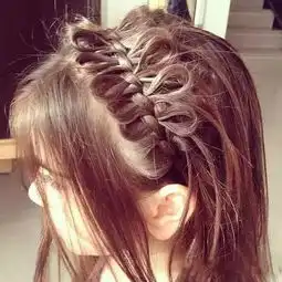 女孩子编发大全,编起美丽的头发上学去吧