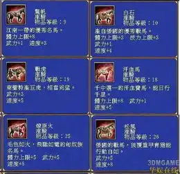 36坐骑图片介绍