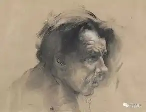 藏︱尼古拉布洛欣素描作品高清