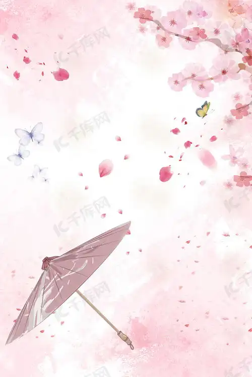 桃花古风背景图片背景图片免费下载千库网