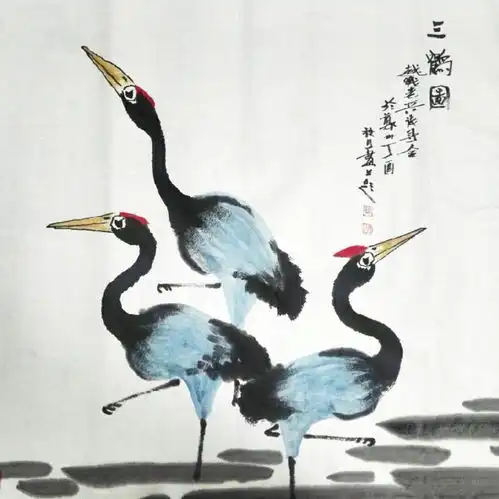 越战老兵张寻舍国画作品欣赏