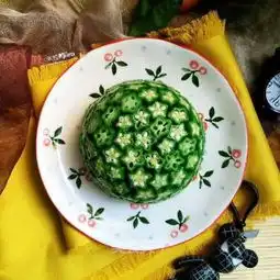 秋葵土豆泥的做法秋葵土豆泥怎么做米拉miira的菜谱