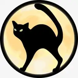 黑猫图标素材图片免费下载高清png千库网图片编号992840