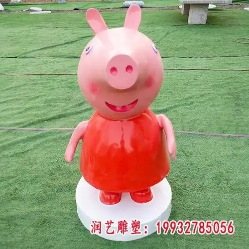 玻璃钢卡通多啦梦造型雕塑湖南树脂雕塑卡通图片